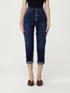 Dondup Koons Five-pocket Loose Fit Jeans In Blue