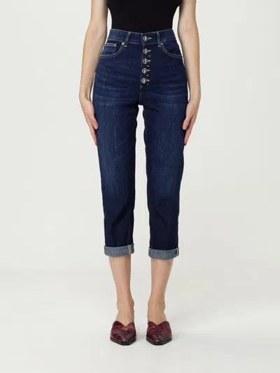 DONDUP JEANS DONDUP WOMAN COLOR NAVY,H23894045
