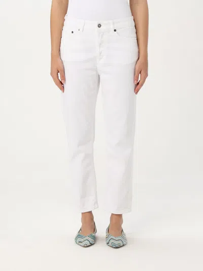 Dondup Jeans  Woman Color White 1 In White 1