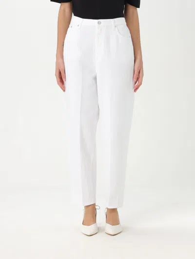 Dondup Jeans  Woman Color White