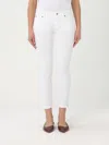 Dondup Jeans  Woman Color White In White
