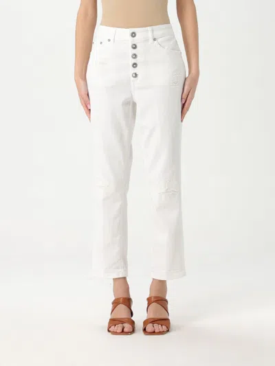 DONDUP JEANS DONDUP WOMAN COLOR WHITE,G61785001