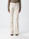 Dondup Pants  Woman Color White In White