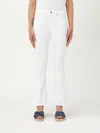 Dondup Jeans  Woman Color White In White