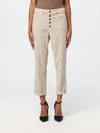 Dondup Trousers Featuring Bottom Cuffs And 5 Pockets In Multi