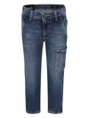 Dondup Belt-loop Jeans In Blue