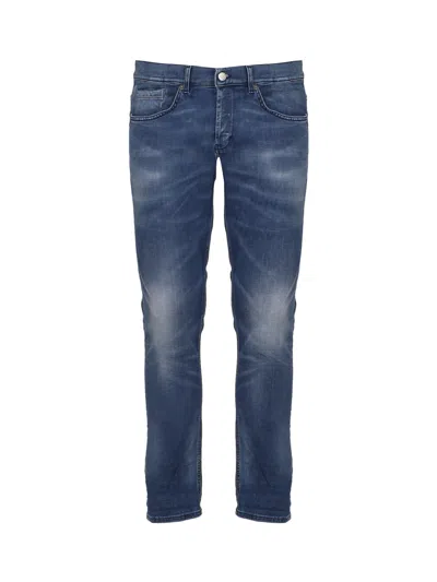Dondup Jeans George In Cotton In Blue