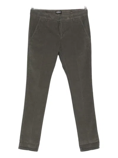 Dondup Jeans Green In Gray