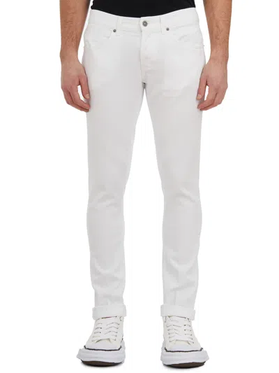 Dondup Jeans In Denim Mod. George In White