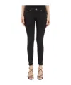 Dondup Denim Trousers With Belt Loops In Black