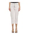 Dondup Jeans In Denim Mod.koons Gioiello In White