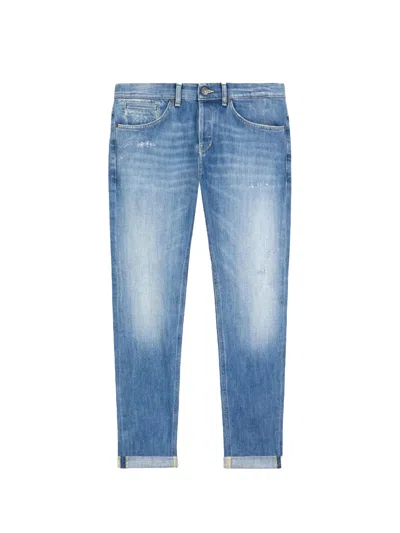Dondup Jeans In Light Blue Denim