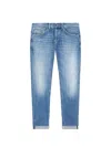 Dondup George Skinny Stretch Jeans In Azzurro