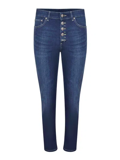 Dondup Jeans Instretch Denim In Blue