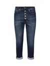 Dondup Bleach-effect High-waisted Jeans
