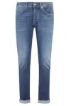 Dondup George Stretch Denim Jeans In Blue