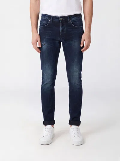 Dondup Jeans Men Color Black In Animal Print
