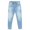 Dondup Jeans With Belt Loops In Multicolor