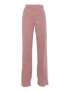 Dondup Jeans With Belt Loops In Purple