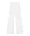 Dondup Flared Jeans In White Denim In White