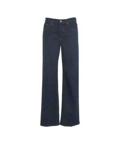 Dondup Jeans Wide Leg 'jacklyn' In Blue