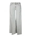 Dondup Marlen Wide-leg Trousers Distressed
