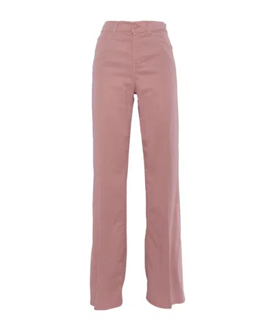 Dondup Jeans With Belt Loops In Pink