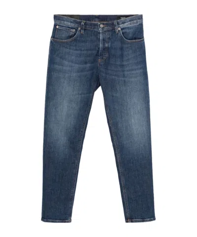 Dondup Jeans With Belt Loops In Blue