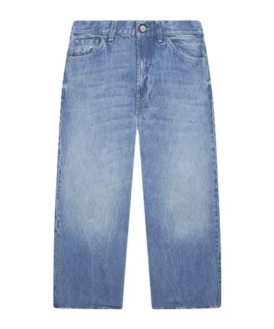 Dondup Jeans With Belt Loops In Blue