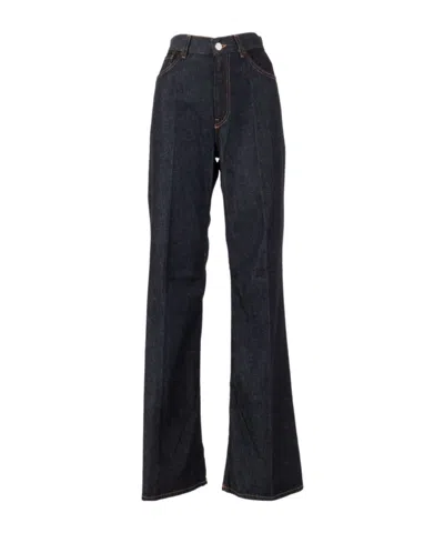 Dondup Jeans With Belt Loops In Blue