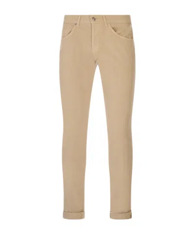 Dondup Jeans With Belt Loops In Brown