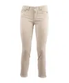 Dondup Jeans With Belt Loops In Pink