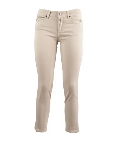 Dondup Jeans With Belt Loops In Pink