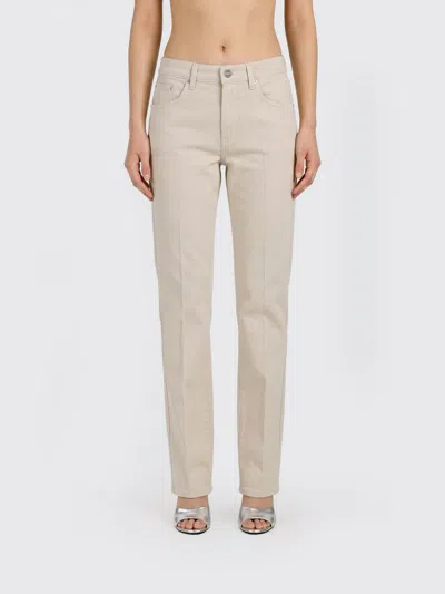 Dondup 5-pocket Cotton Denim Jeans In Animal Print