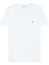 Dondup Short Sleeves T-shirt With Small Logo In White