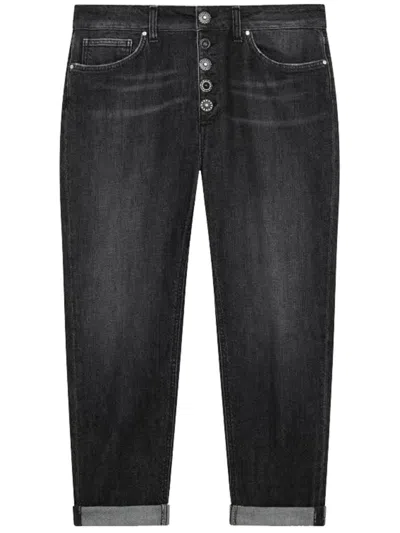 Dondup Black High-waisted Jeans