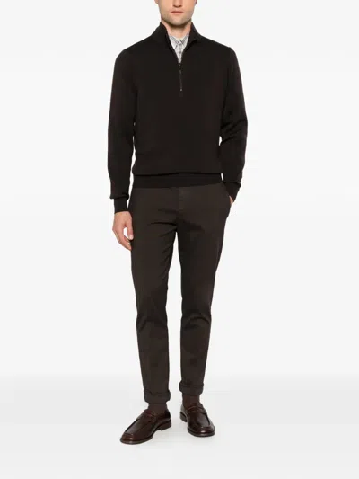 Dondup Joe Carrot-fit Chinos In Brown