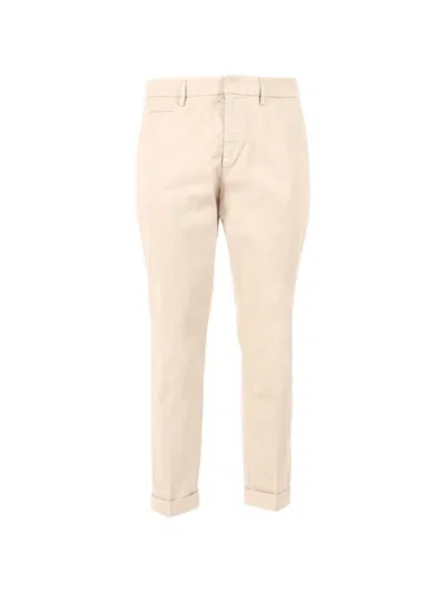 Dondup Joe Denim Trousers In Metallic
