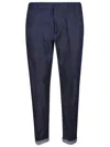 Dondup Tailored Trousers With Front Pleats And Cuffs
