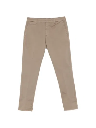 Dondup Joe Slim Trousers In Neutral