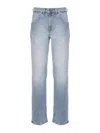 Dondup Joss Jeans In Cotton Denim In Blue