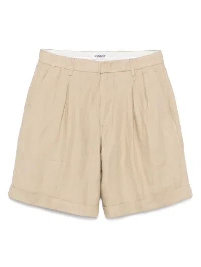 Dondup Julio Shorts In Beige
