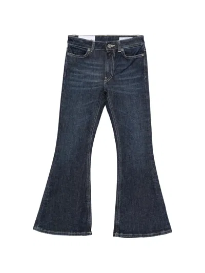 Dondup Kids' Karen Flared Jeans In Blue