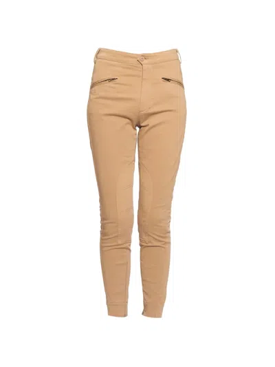 Dondup Keidra Jodhpurs Trousers In Neutral