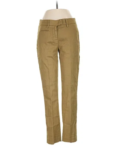 Pre-owned Dondup Khaki Pant In Tan