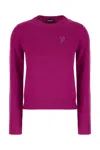 Dondup Wool Sweater With Embroidered Monogram In 556