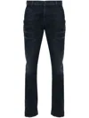 Dondup Konor Jeans With Pockets And Loops In Blue