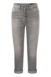 Dondup Koons - Loose Cotton Jeans