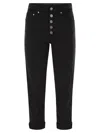Dondup Koons - Loose-fitting Jeans In Lyocell And Stretch Cotton In Blue