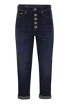 Dondup Vaqueros Rectos - Azul In Blue